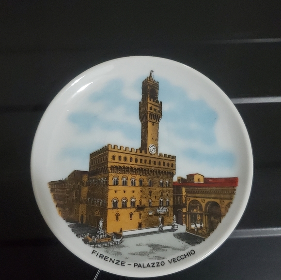 A Set of 3 Ceramic Italy's Landmarks  Coasters - Picture 4 of 5